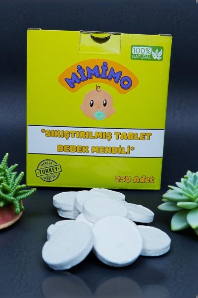 Sihirli Tablet Islak Mendil 250 Adet - Mimimo Sihirli Tablet Islak Mendil 250 Adet - Mimimo