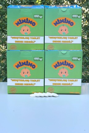 Sıkıştırılmış Tablet Islak Mendil 500 Adet x 4 Kutu - Mimimo