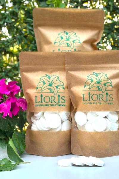 Sıkıştırılmış Tablet Islak Mendil 310 Adet- Lioris