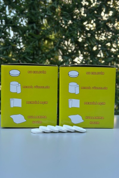 Sihirli Tablet Islak Mendil 250 Adet x 2 Kutu - Mimimo