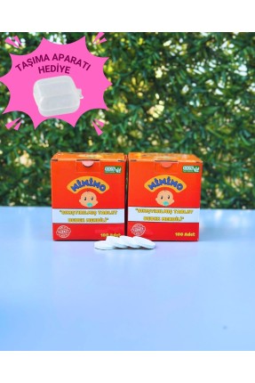 Sıkıştırılmış Tablet Islak Mendil 100 Adet x 2 Kutu - Mimimo